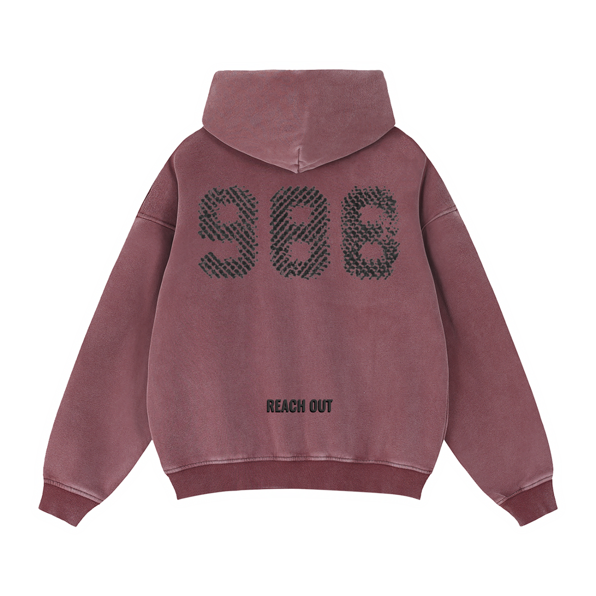 988 Suicide Awareness zip-up