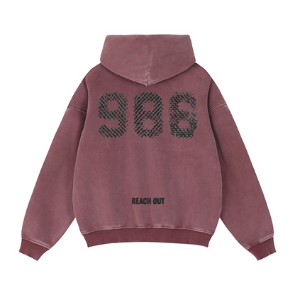 988 Suicide Awareness zip-up