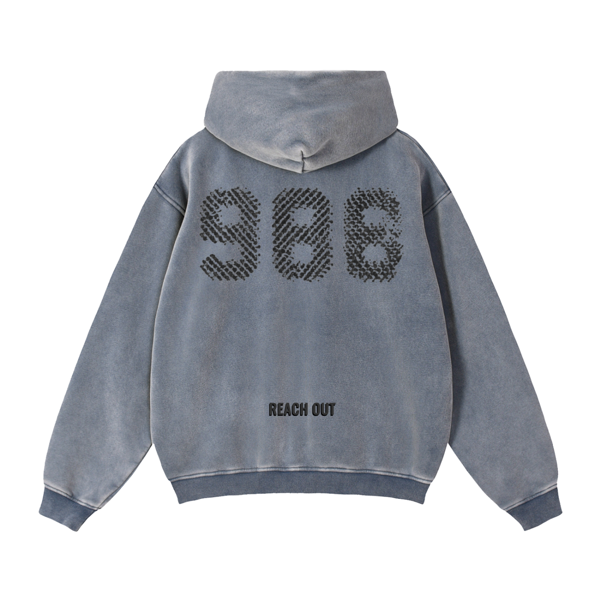 988 Suicide Awareness zip-up